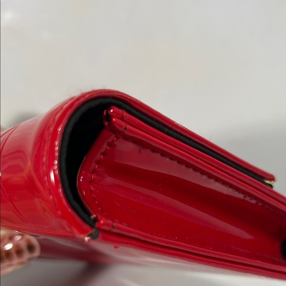 Dior Glossy Red Clutch - Picture 6 of 9